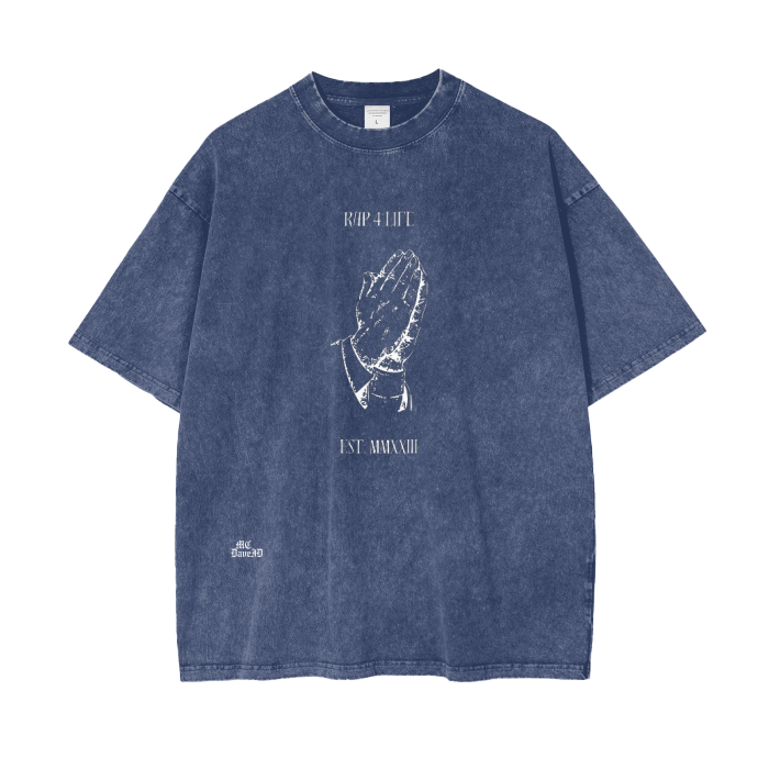 streetwear,mc daveid,daveid clothing,acid wash oversized t shirt,streetwear clothing,hip hop clothes,rap acid wash oversized t-shirt,prayer t-shirt,prayer oversized acid wash t-shirt,rap 4 life t shirt,rap 4 life acid wash oversized t-shirt,rap 4 life