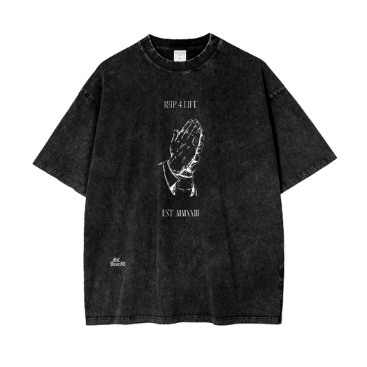 streetwear,mc daveid,daveid clothing,acid wash oversized t shirt,streetwear clothing,hip hop clothes,rap acid wash oversized t-shirt,prayer t-shirt,prayer oversized acid wash t-shirt,rap 4 life t shirt,rap 4 life acid wash oversized t-shirt,rap 4 life