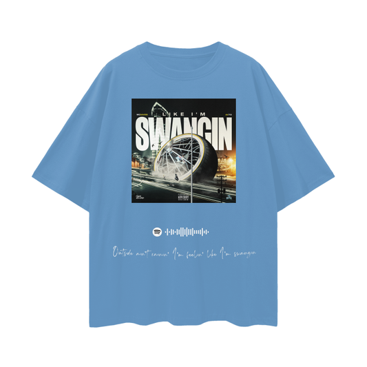 like im swangin,slab t shirt,mc daveid,av 713,houston rap t shirt,southern hip hop t shirt,streetwear clothing,streetwear t shirt,h town to poland,houston,poland,houston tribute t shirt,MOQ1,Delivery days 5