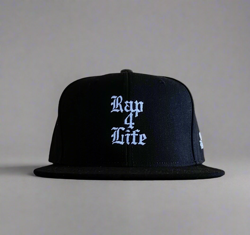 Rap 4 Life Old School 90s Hip Hop Snapback Cap