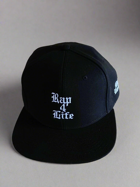 Rap 4 Life Old School 90s Hip Hop Snapback Cap